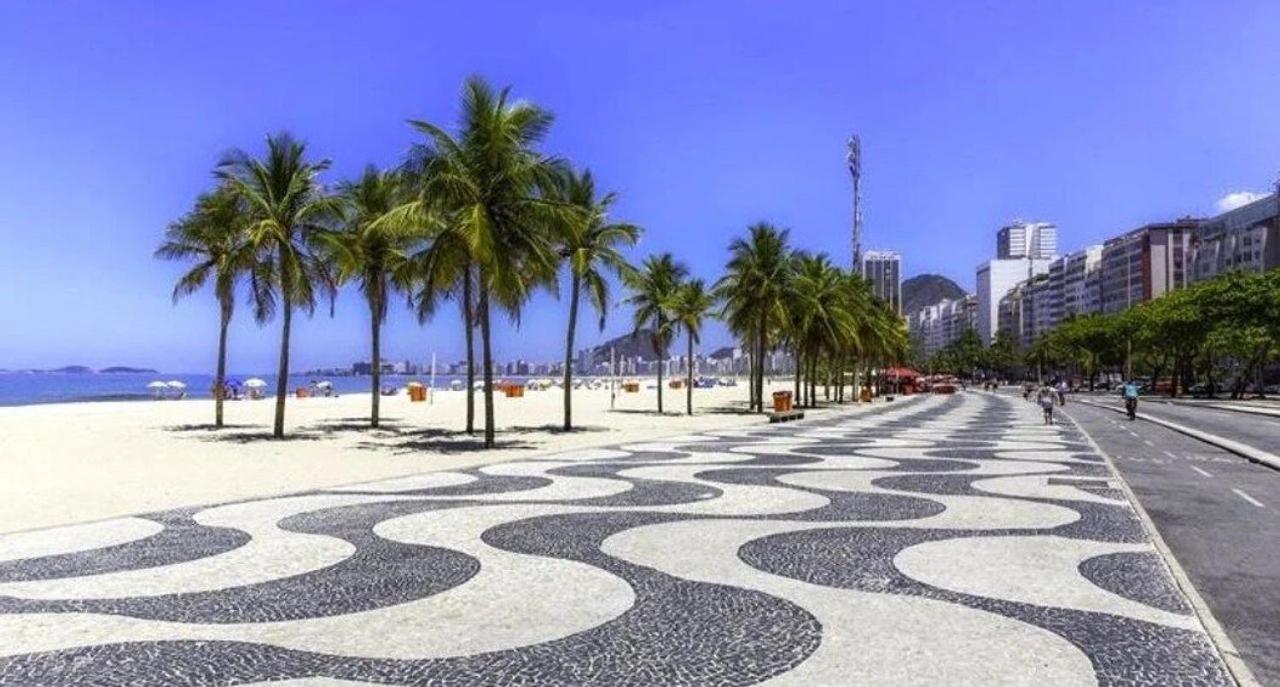 Copacabana Flat Moderno Rio de Janeiro Zewnętrze zdjęcie