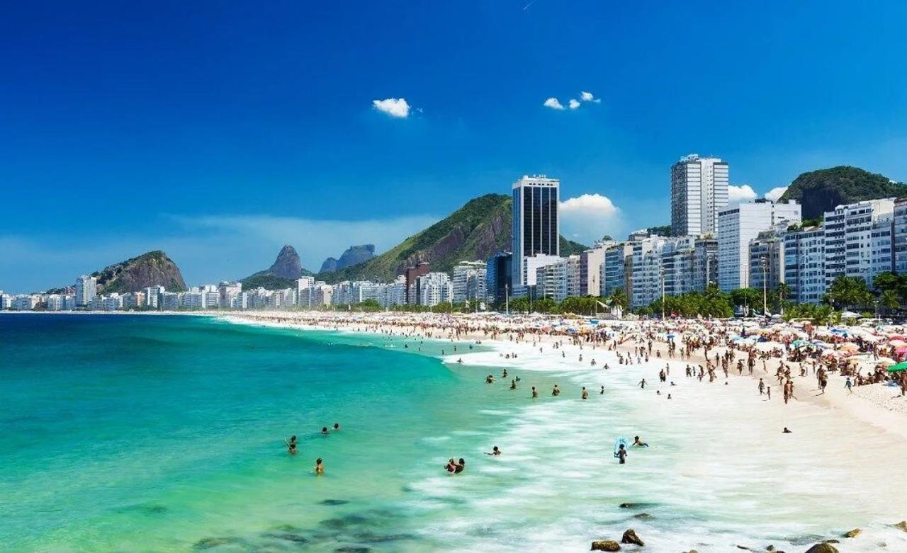 Copacabana Flat Moderno Rio de Janeiro Zewnętrze zdjęcie